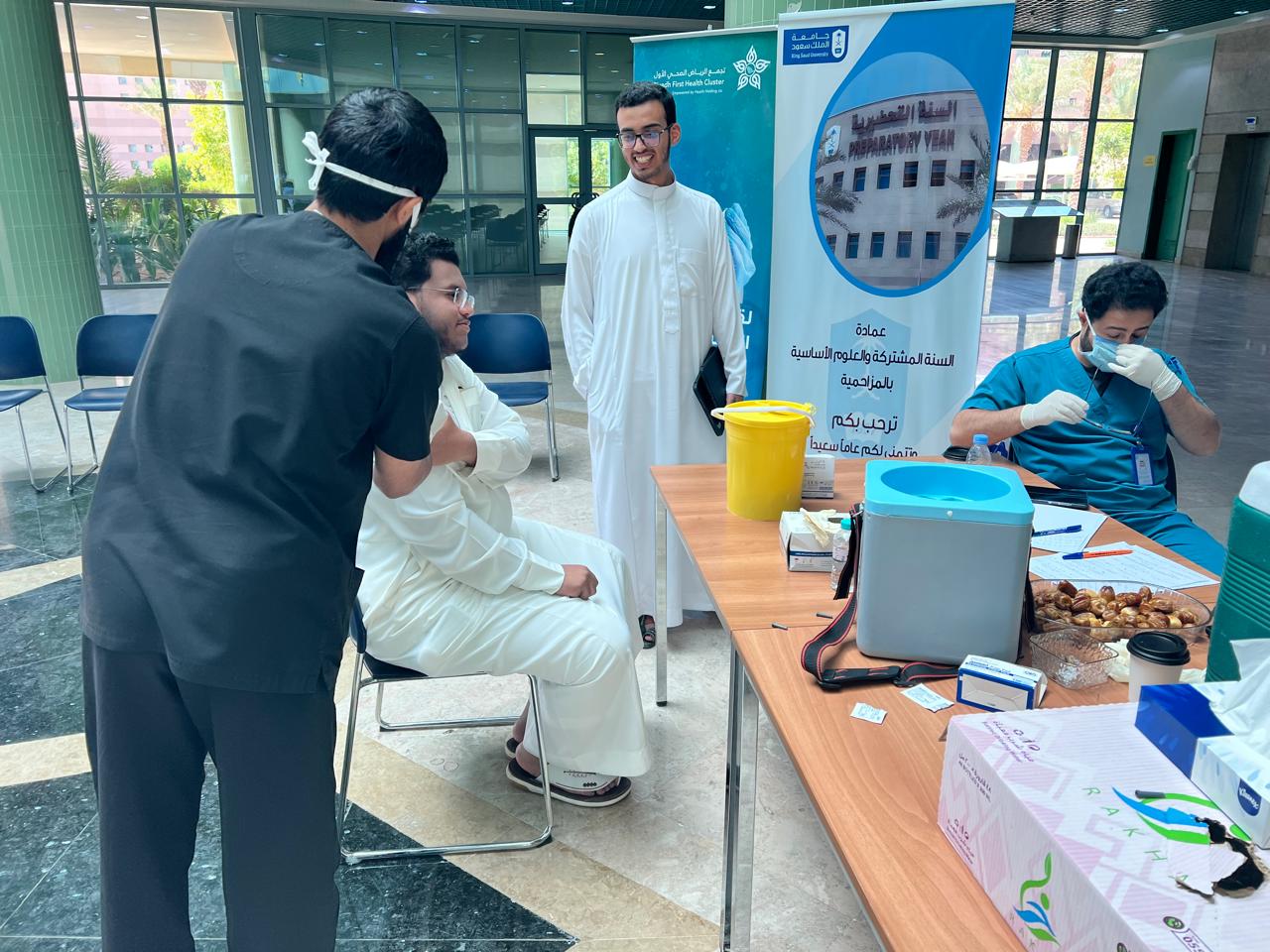 حملة تطعيم الإنفلونزا الموسمية 