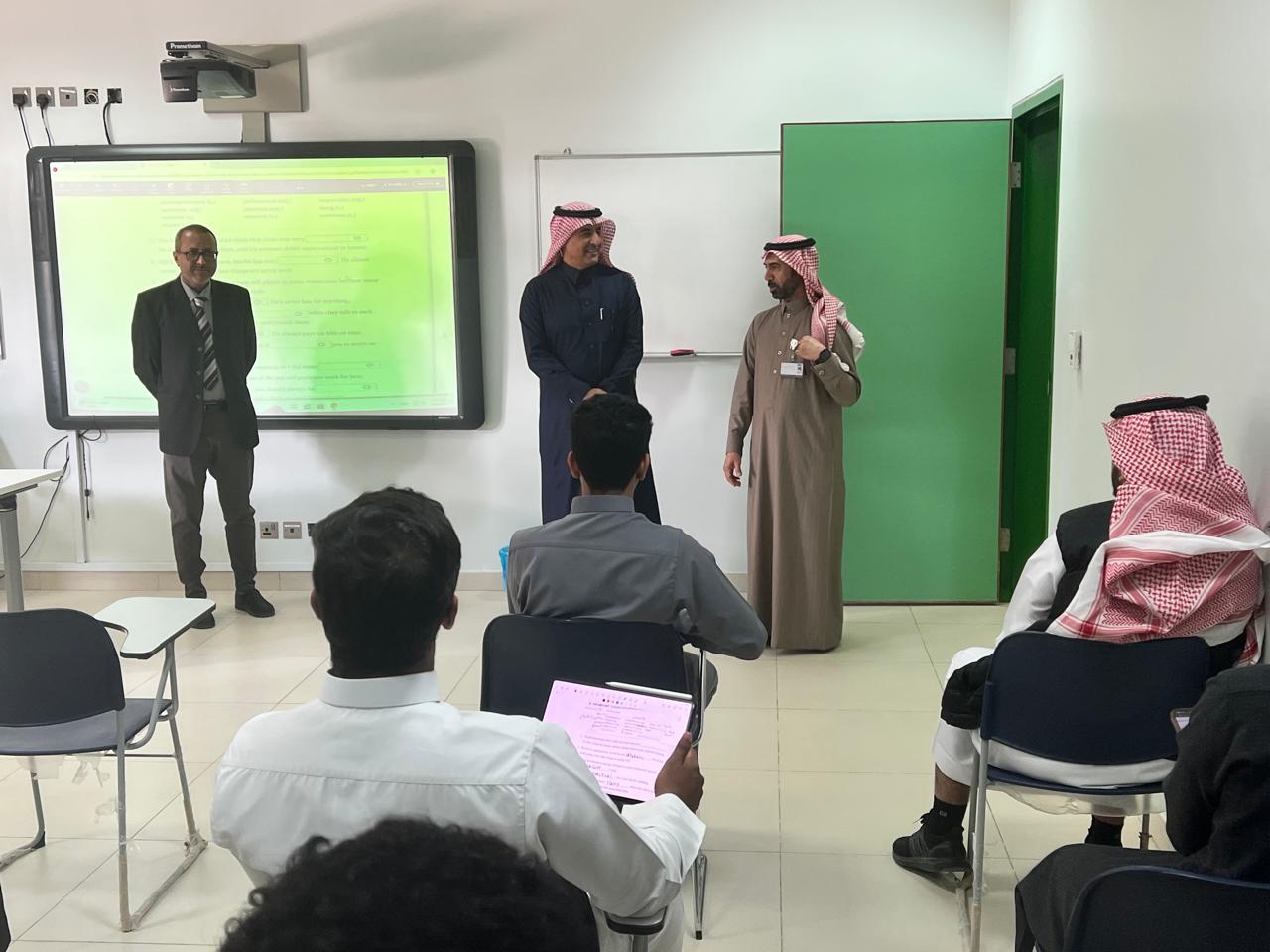 زيارة نائب رئيس الجامعة